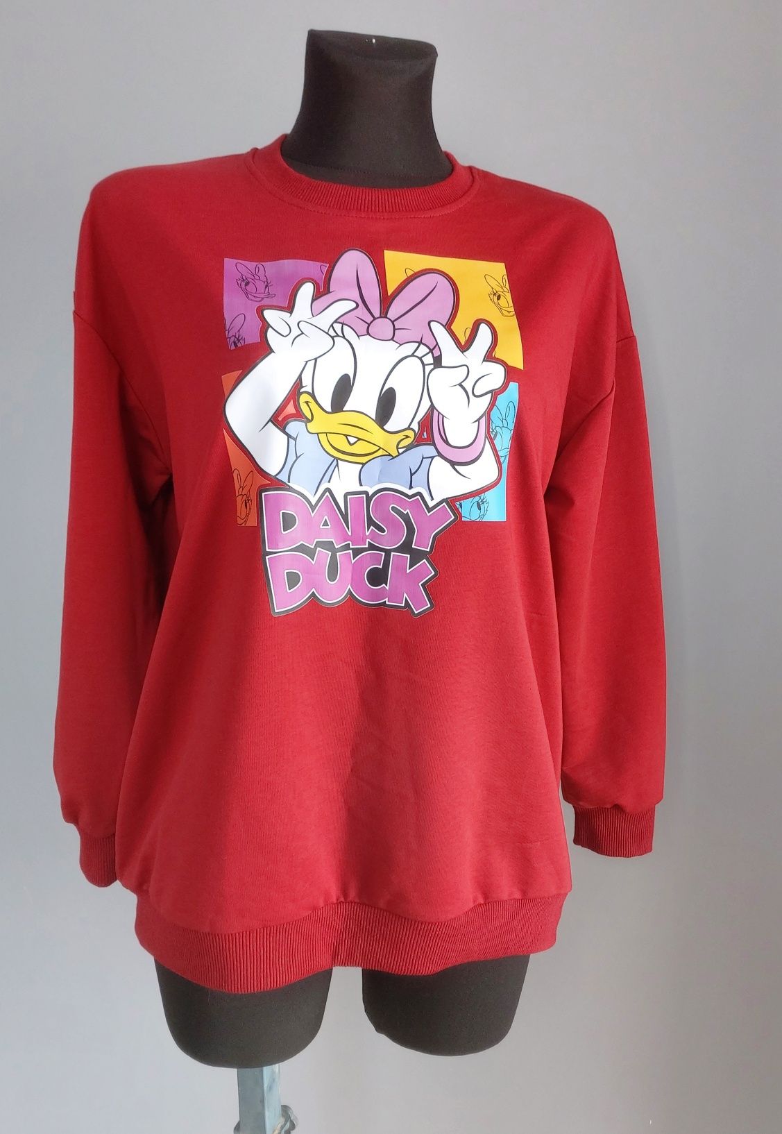 Bluza bordowa z Daisy