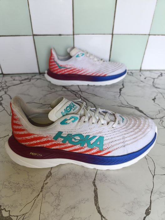 Hoka mach 5 p.44,5 X ultra, carbon, Clifton,