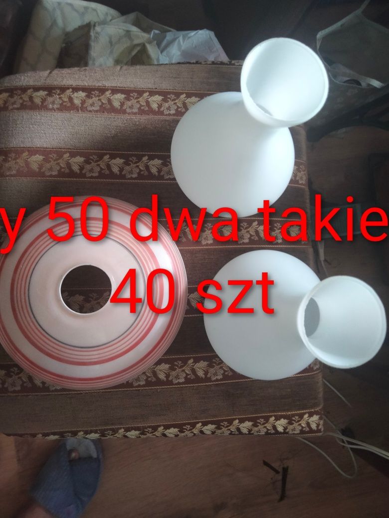 Klosze do lamp prl