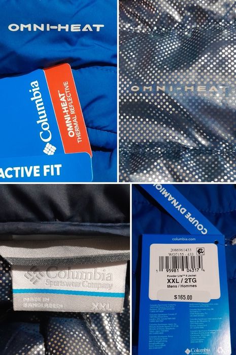 Куртка Columbia Omni-Heat XXL/2TG (52/54 )