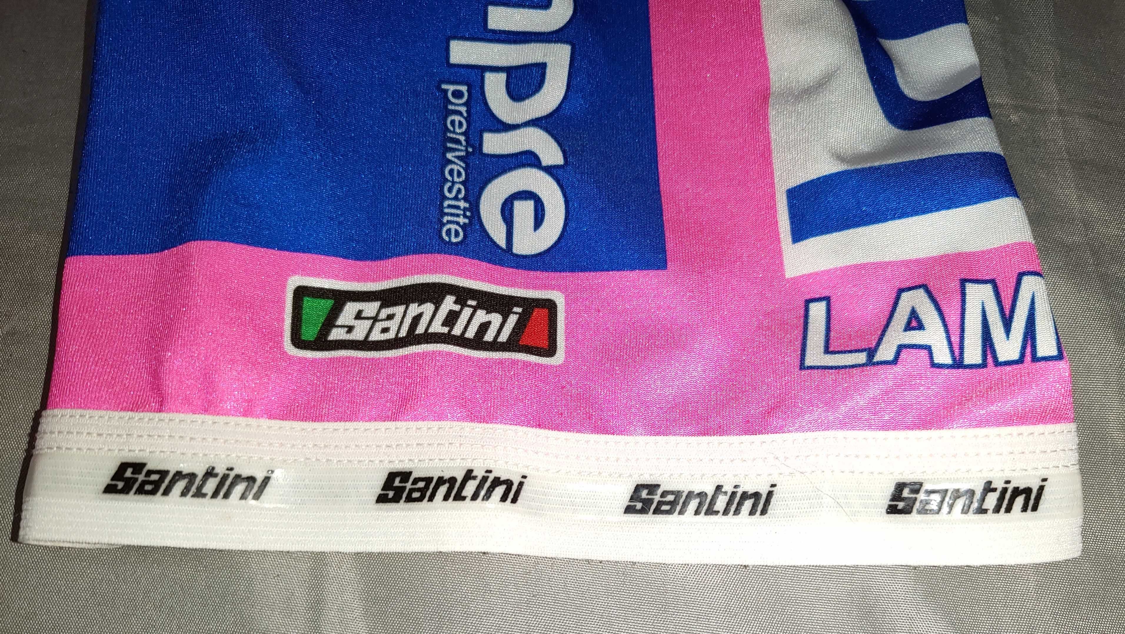 SMS SANTINI Lampre NCC strój kolarski  legendarnej grupy XXL CoolMax