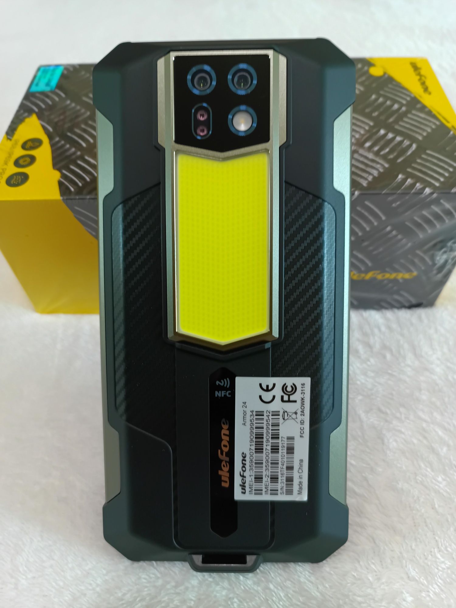 Смартфон Ulefone Armor 24 (12 +256Gb, АКБ 22000мАч) Black из США .