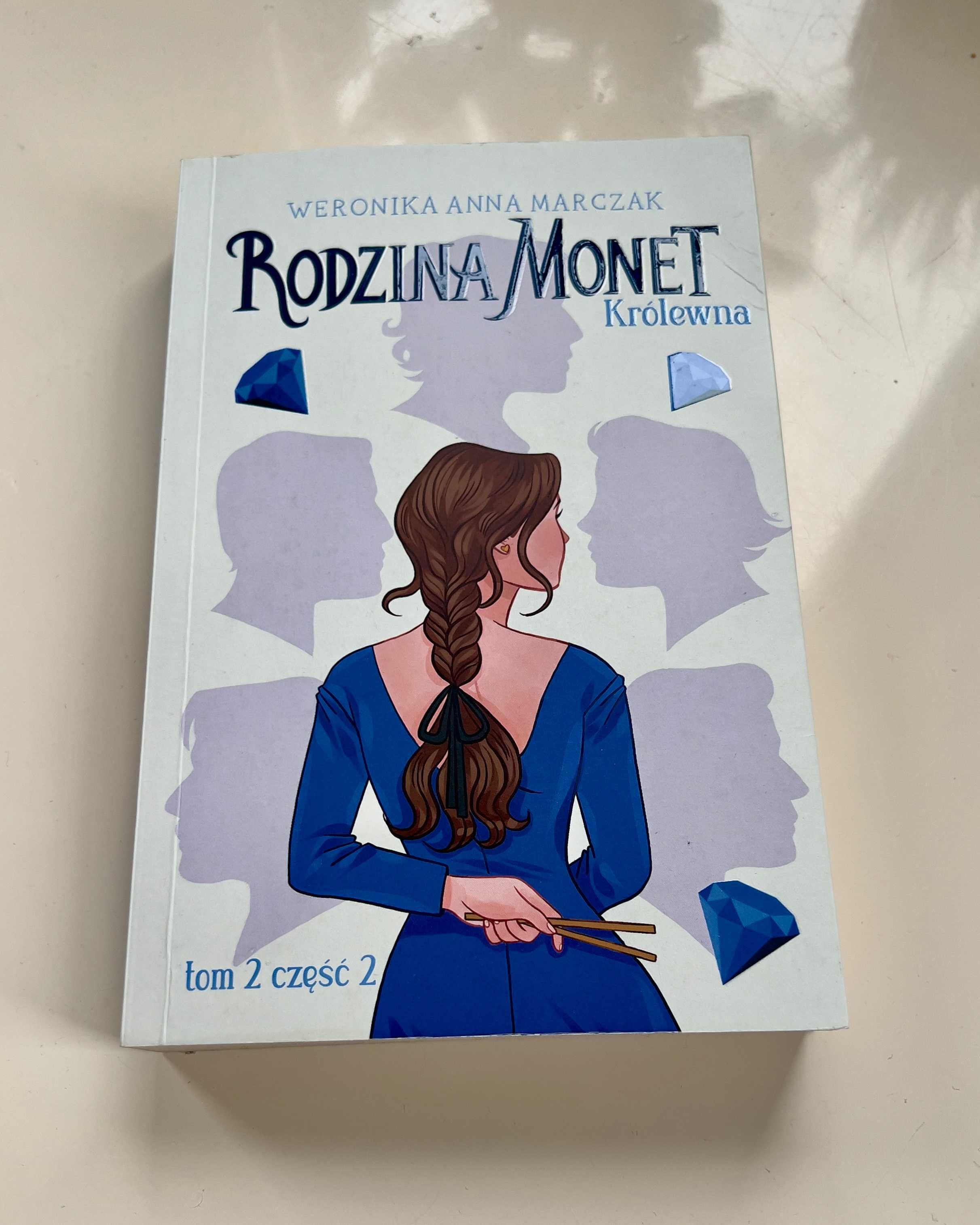 Książka "Rodzina Monet" tomy 1-3 Weronika Anna Marczak