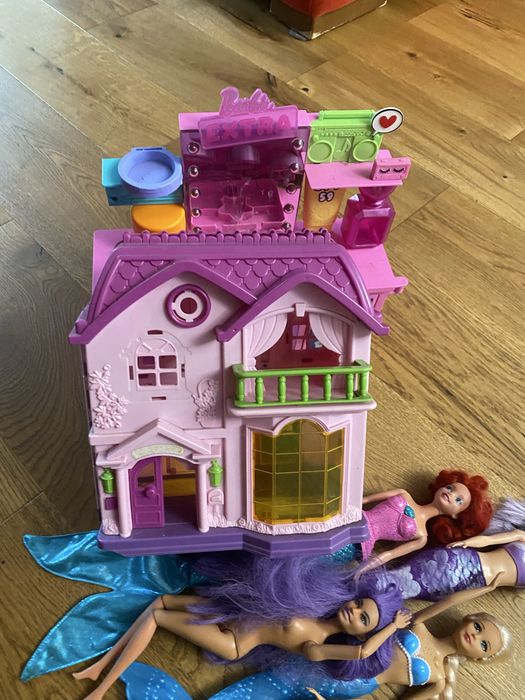 Domek dla lalek barbie lalk do zabawy
