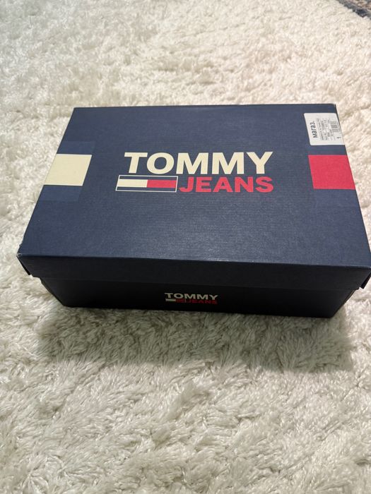 Шкіряні черевики чоловічі Tommy jeans під мартенси 44 розмір