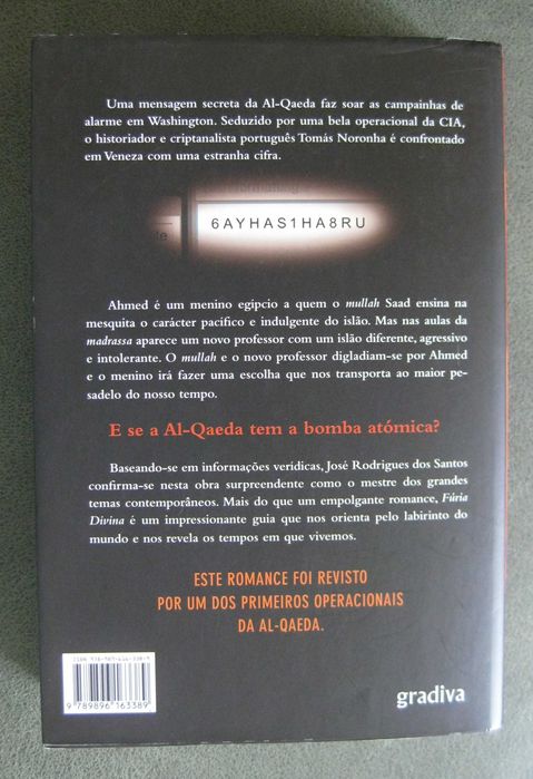 A Fúria Divina de José Rodrigues dos Santos