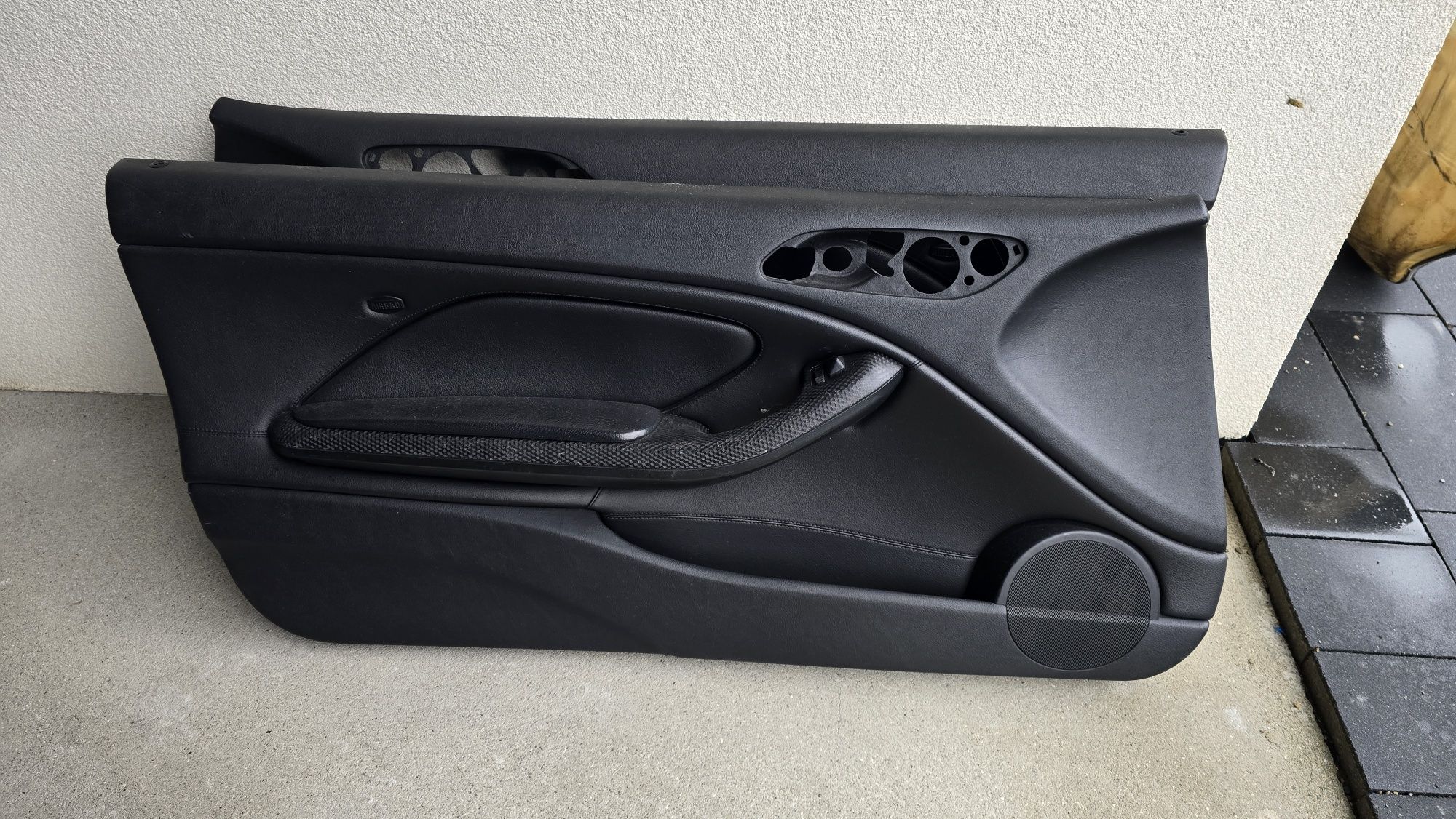 Wnętrze BMW e46 coupe skóra elektryka