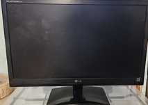 Monitor LG oraz komuter Asus