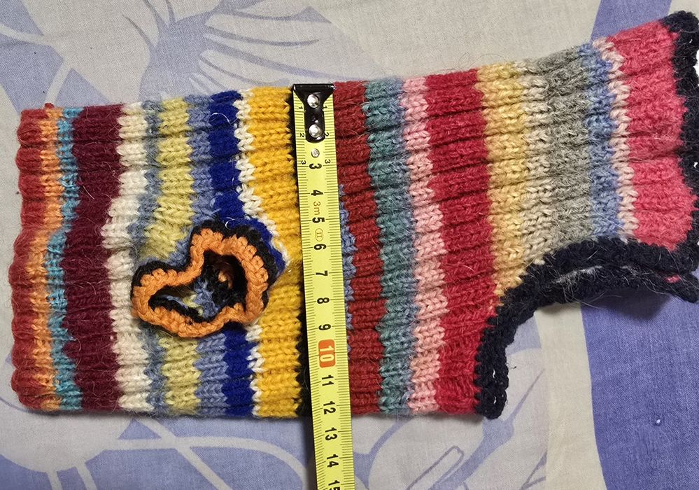 Комбінезон вязаний для невеликого песика чи котика