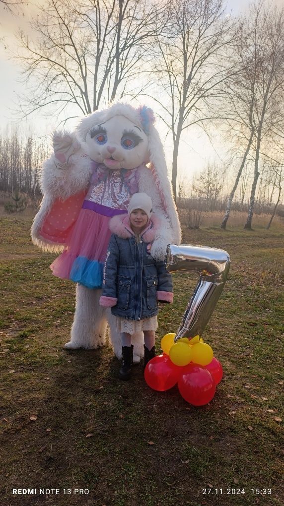 Надувний костюм. Ведмідь,панда. Негретянка