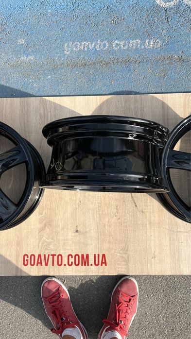 Goauto диски Honda 5/114,3 r16 et55 6,5j dia64,1 як нові чорний глянец