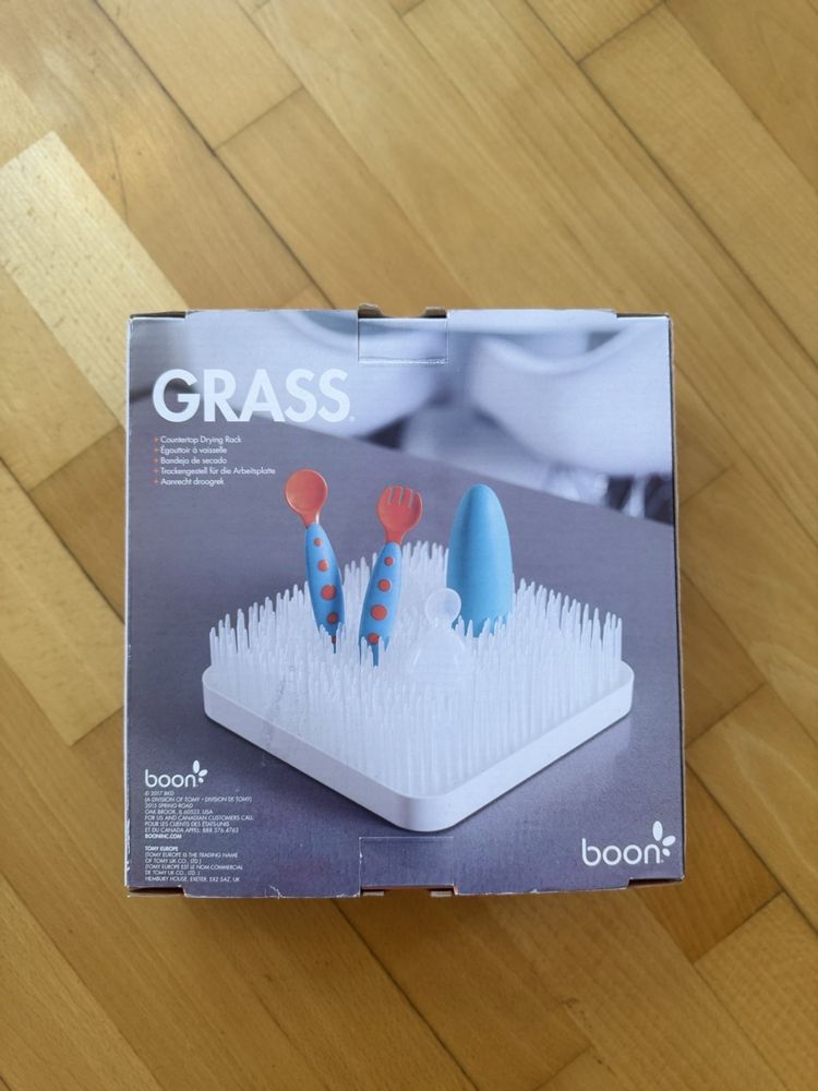 Сушка для посуды, бутылочек Boon Gras травка