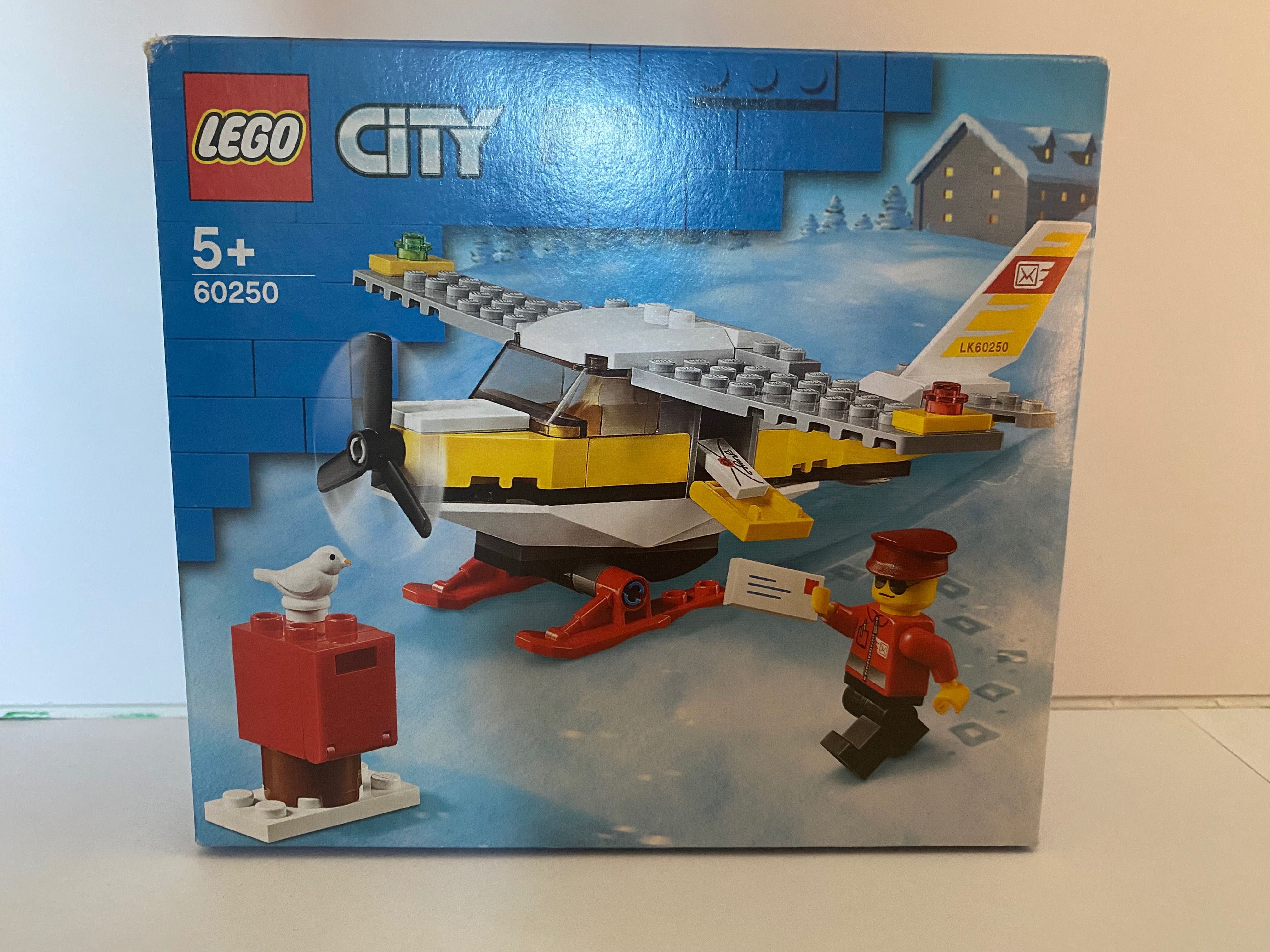 Lego City 60250 samolot pocztowy kompletny jak nowy