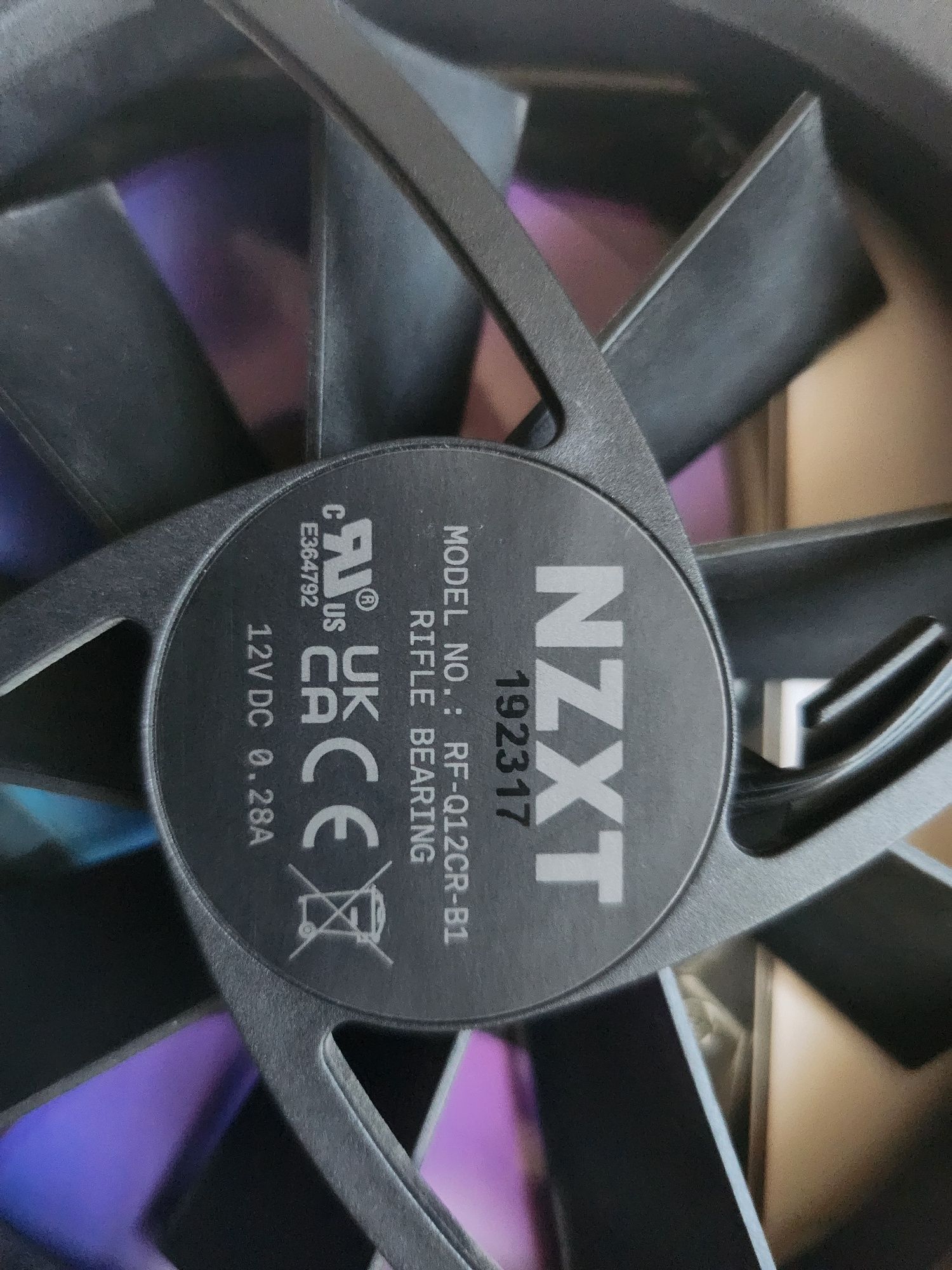 2 Wentylatory NZXT 120x120 mm RF-Q12CR-B1