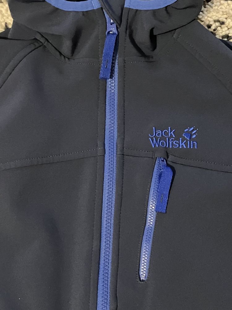 Soft shell Jack Wolfskin tamanho 164