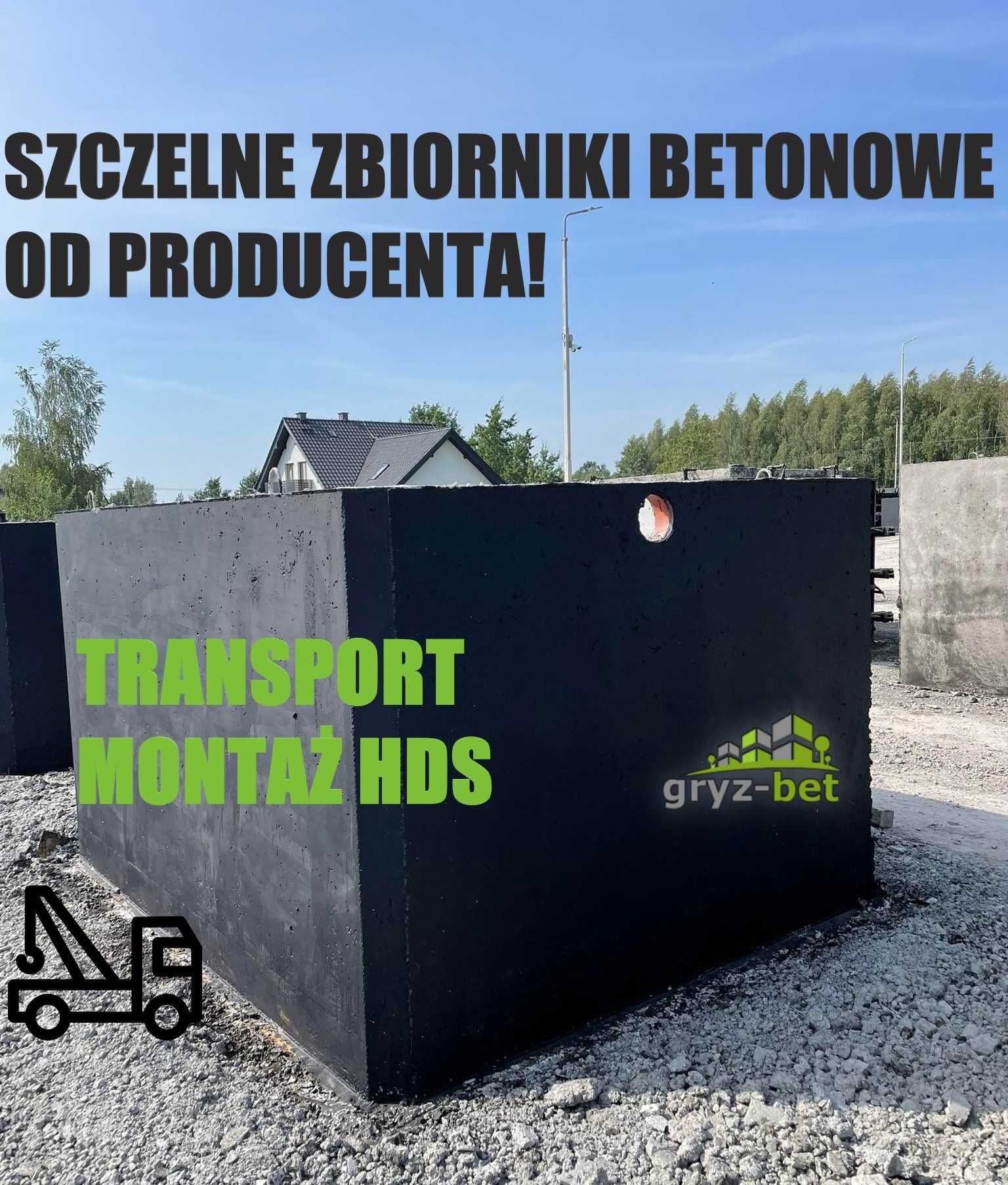 SZAMBA betonowe 10m3 szambo 12m3 zbiornik na deszczówkę 4m3 ZAMBRÓW