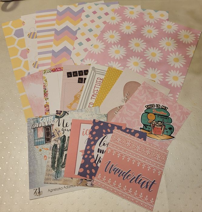 Mega zestaw bulletjournal scrapbooking