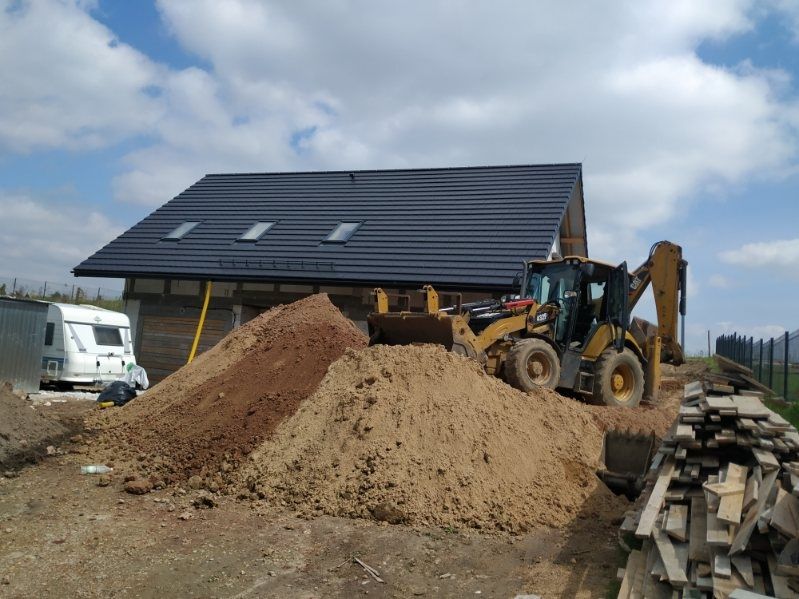 Usługi koparką, prace ziemne, roboty ziemne, koparka usługi wyburzenia
