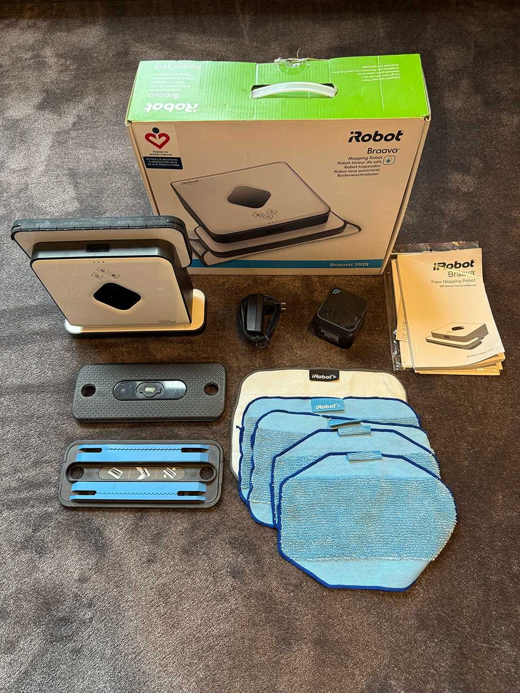 iRobot Braava 390t - wymieniony akumulator