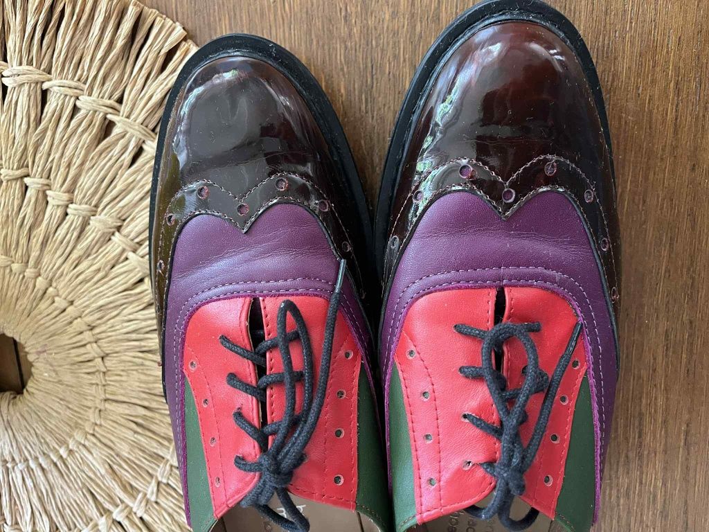 Ręcznie robione buty skórzane HoHo rozm 38