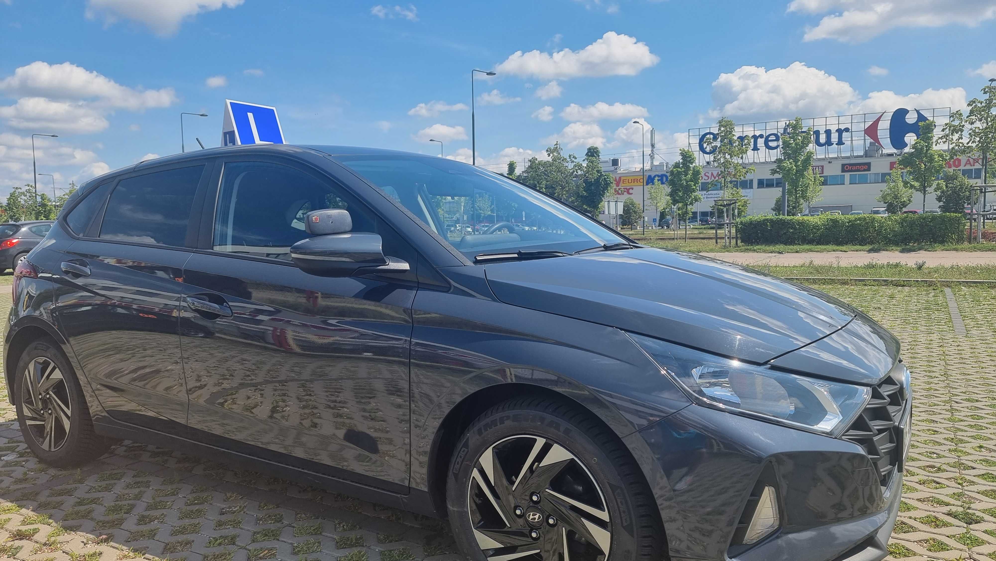 Jazdy doszkalające Warszawa Hyundai I20 Dojazd do klienta