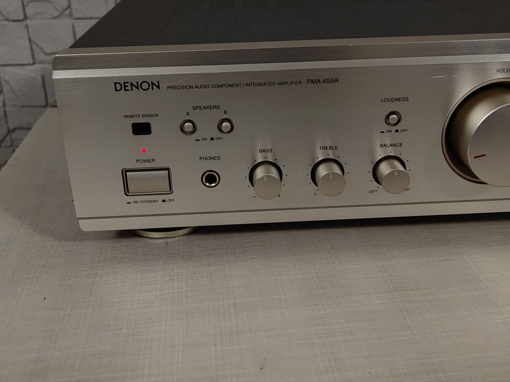 Denon PMA-655R Wysokiej klasy zintegrowany wzmacniacz stereo