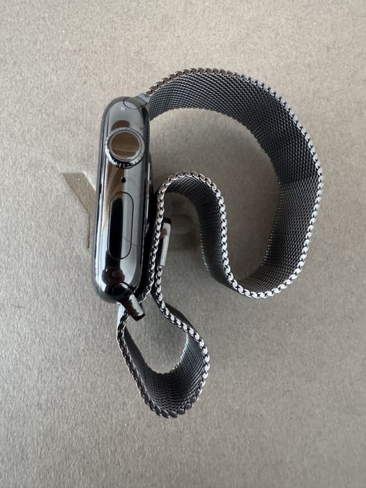 Apple Watch Series 10 42mm Titânio + Bracelete Milanesa - Como Novo