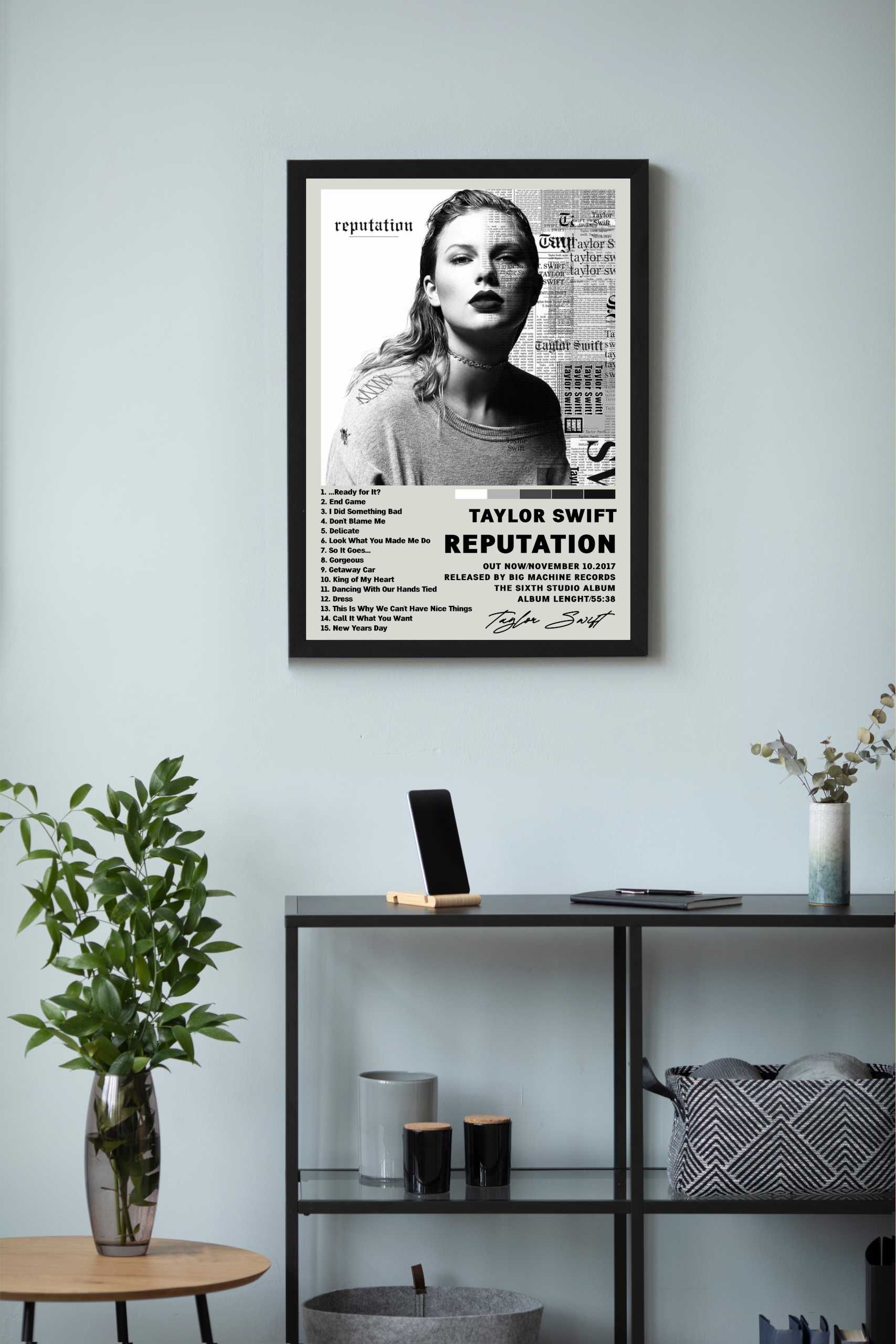 Taylor Swift Reputation Plakat Obraz z albumem prezent