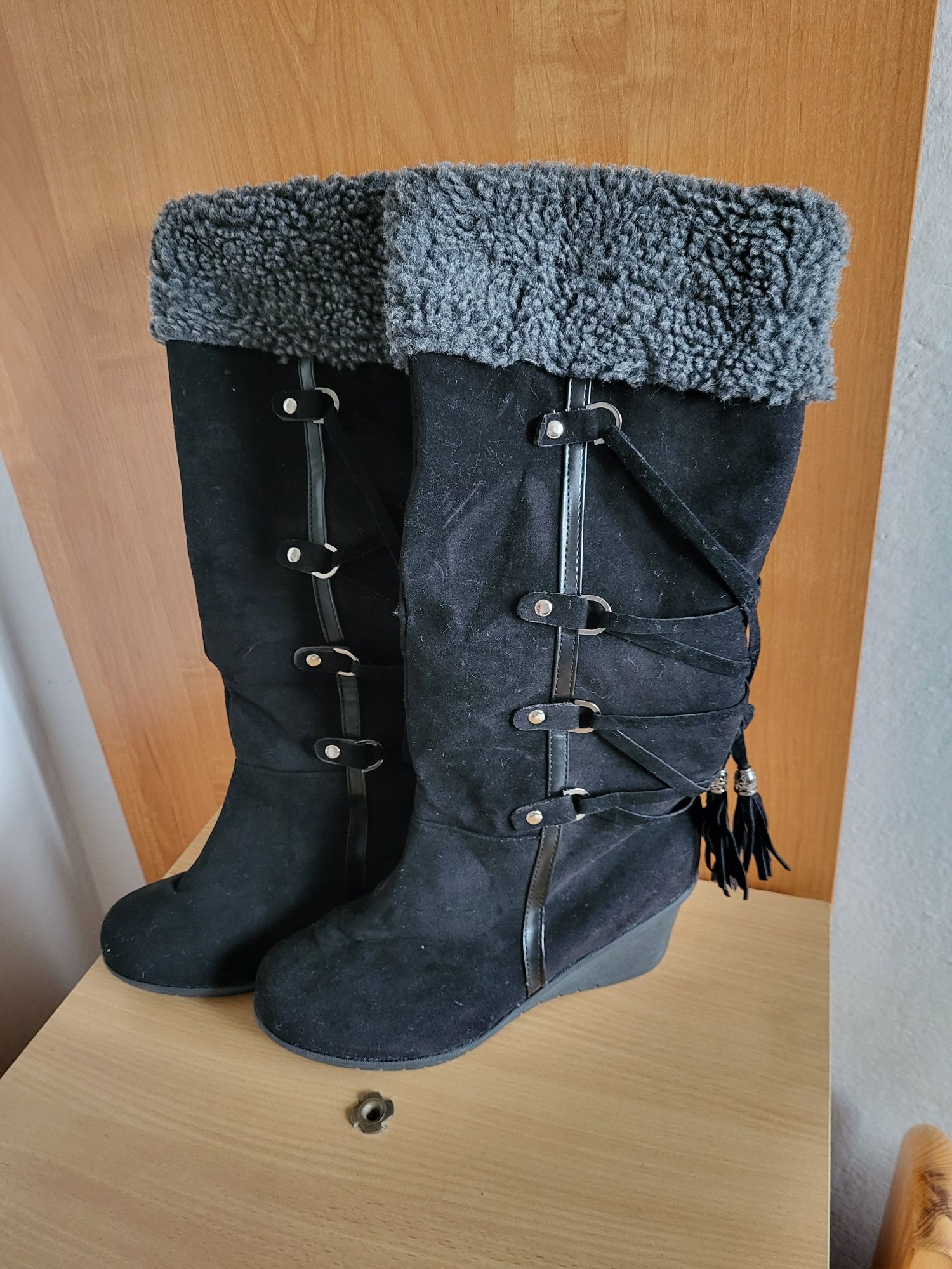 Buty Kozaki zimowe