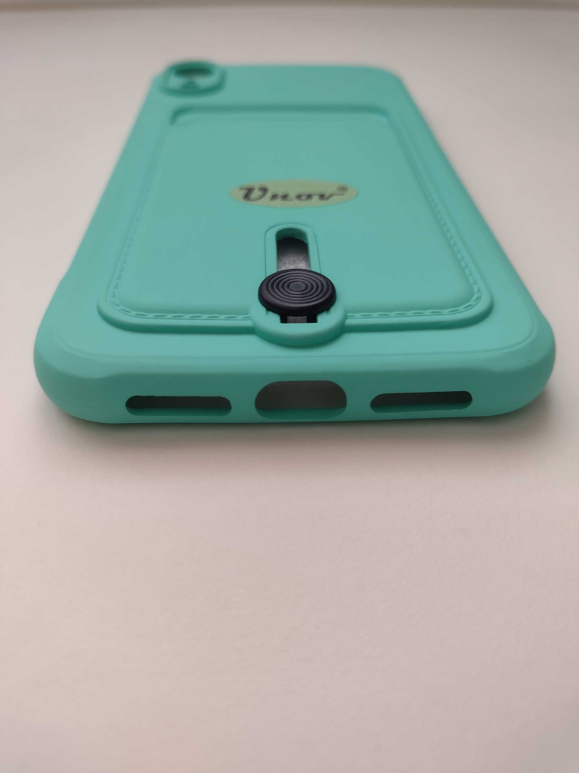 Etui do iPhone XR turkusowe