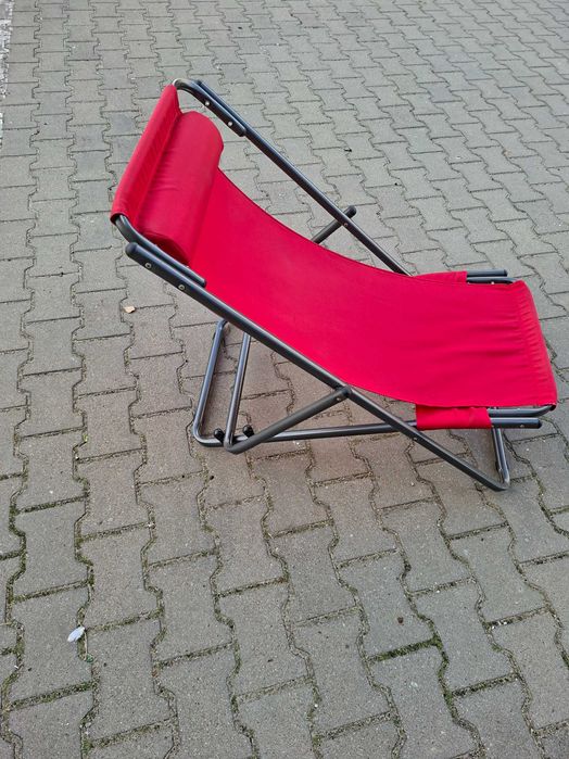 Leżak dwu-pozycyjny ogrodowy, plażowy