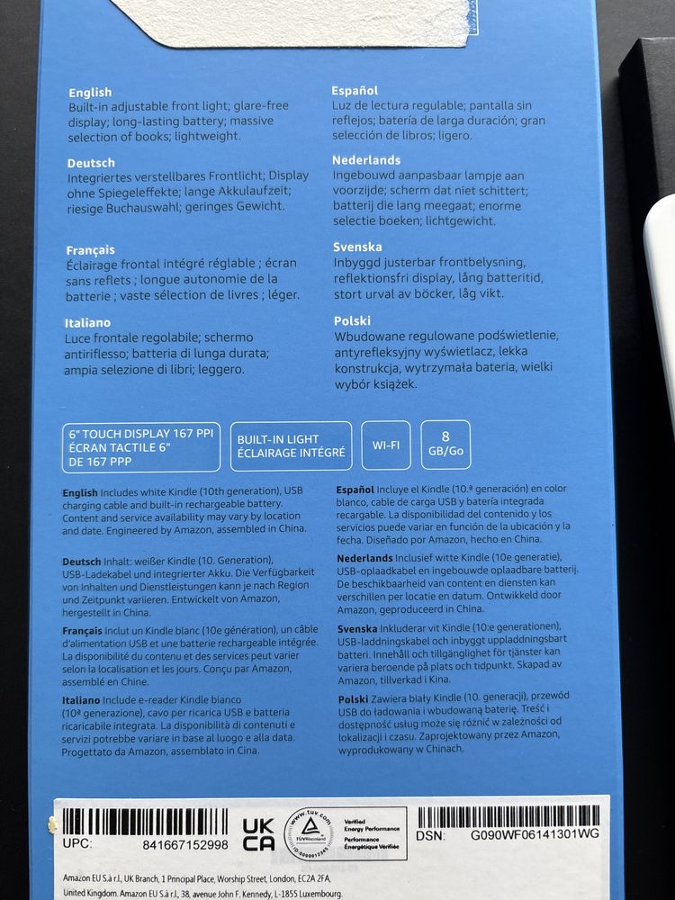 Kindle 6 polegadas com wifi