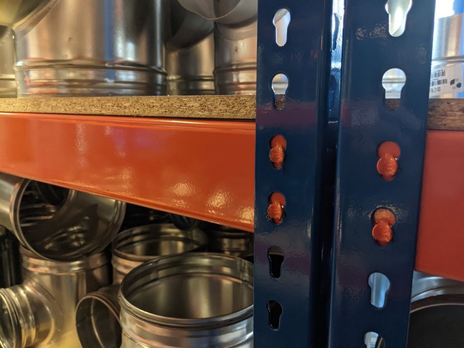 Regały magazynowe półkowe paletowe wspornikowe