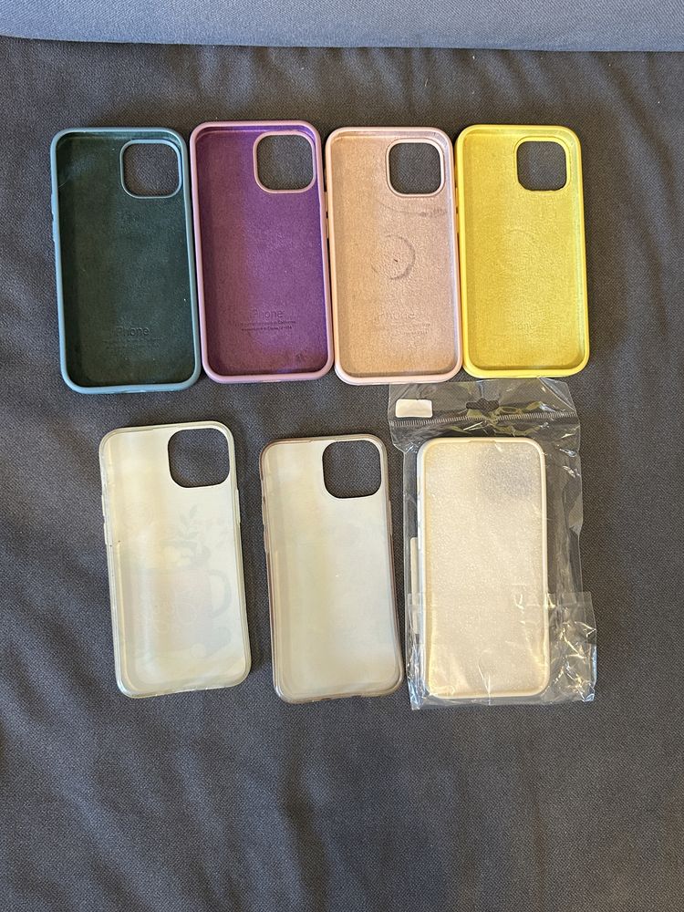 Zestaw silikonowych etui iPhone 13 mini (case)