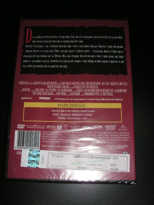 DVD Aberto Até de Madrugada (Novo)