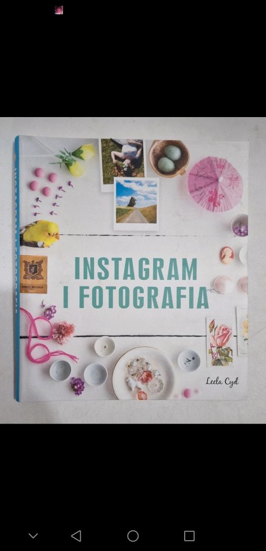 Książka instagram i fotografia