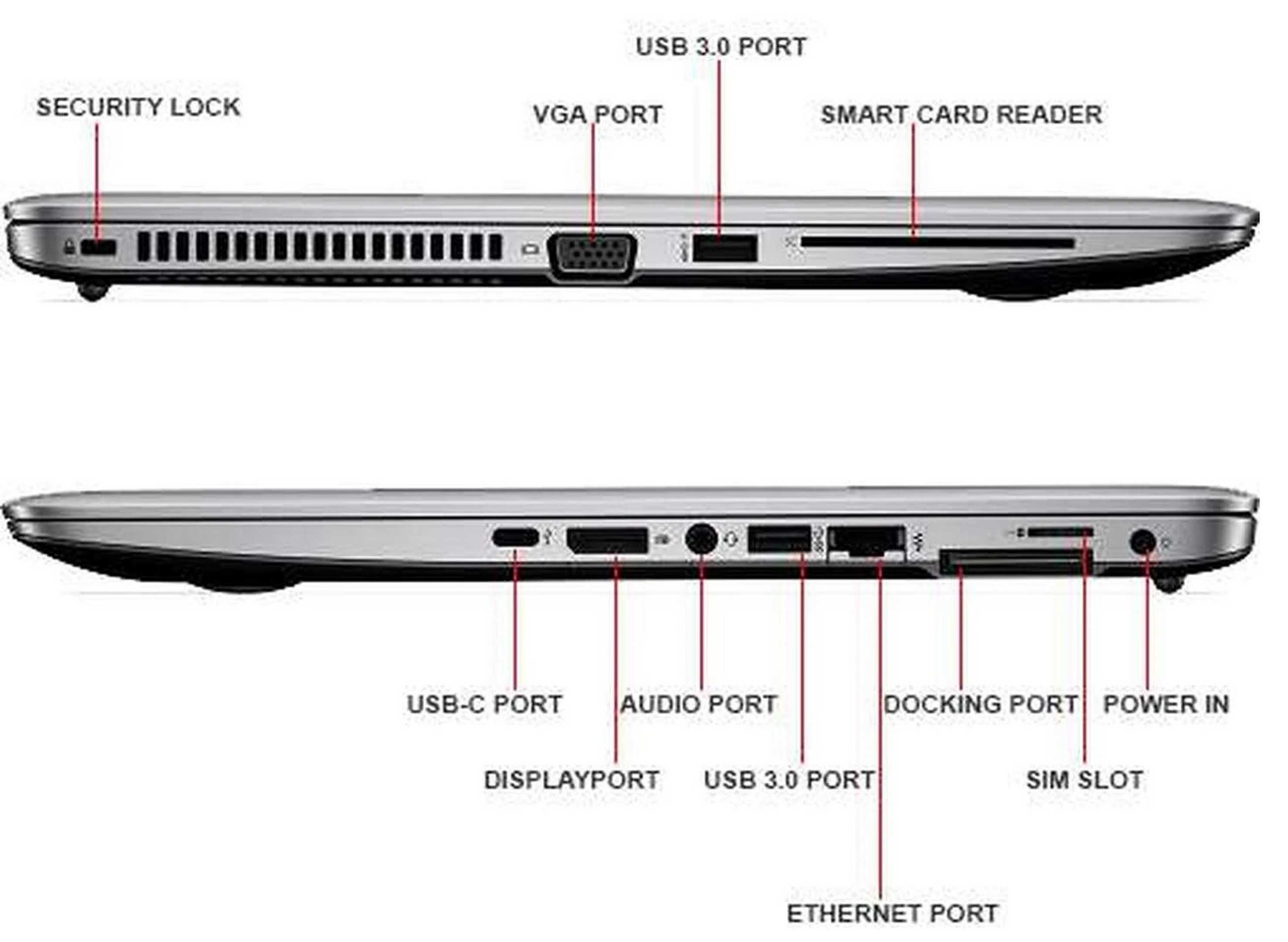 HP Elitebook 14" i7/8GB/180SSD gama Profissional