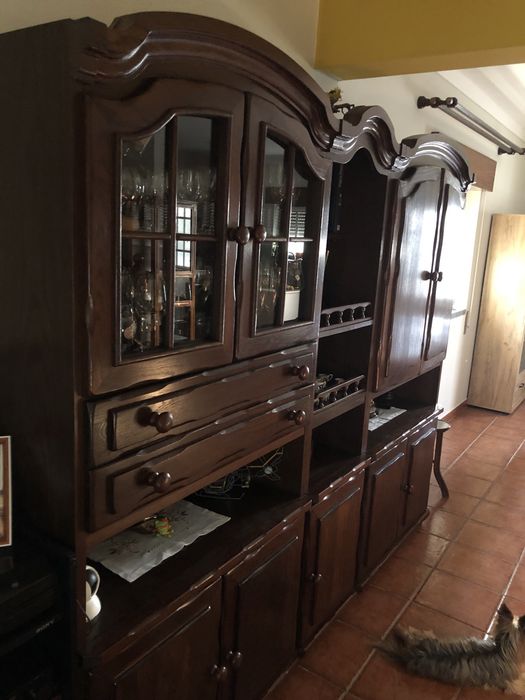 Movel de Sala com vitrine