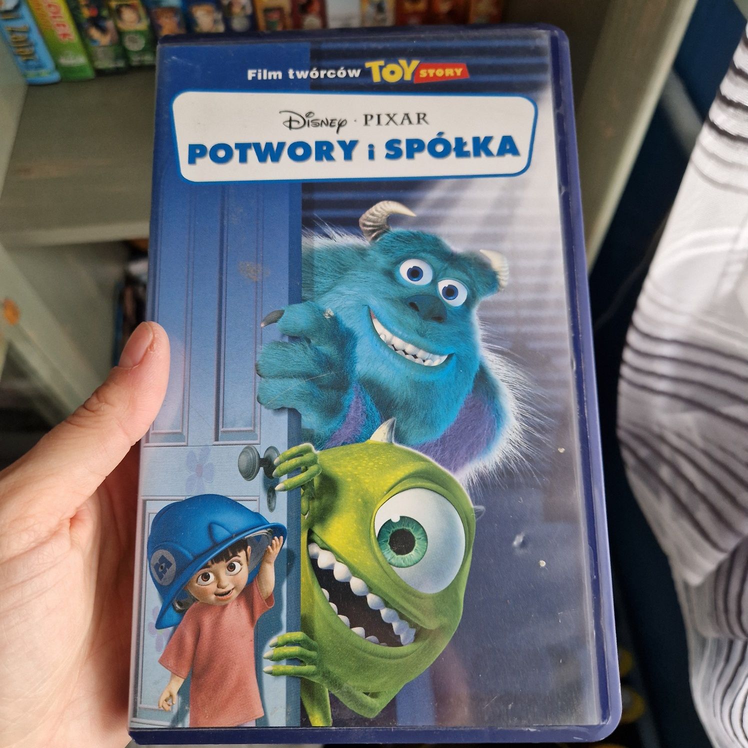 Potwory i spółka disney pixar kaseta vhs
