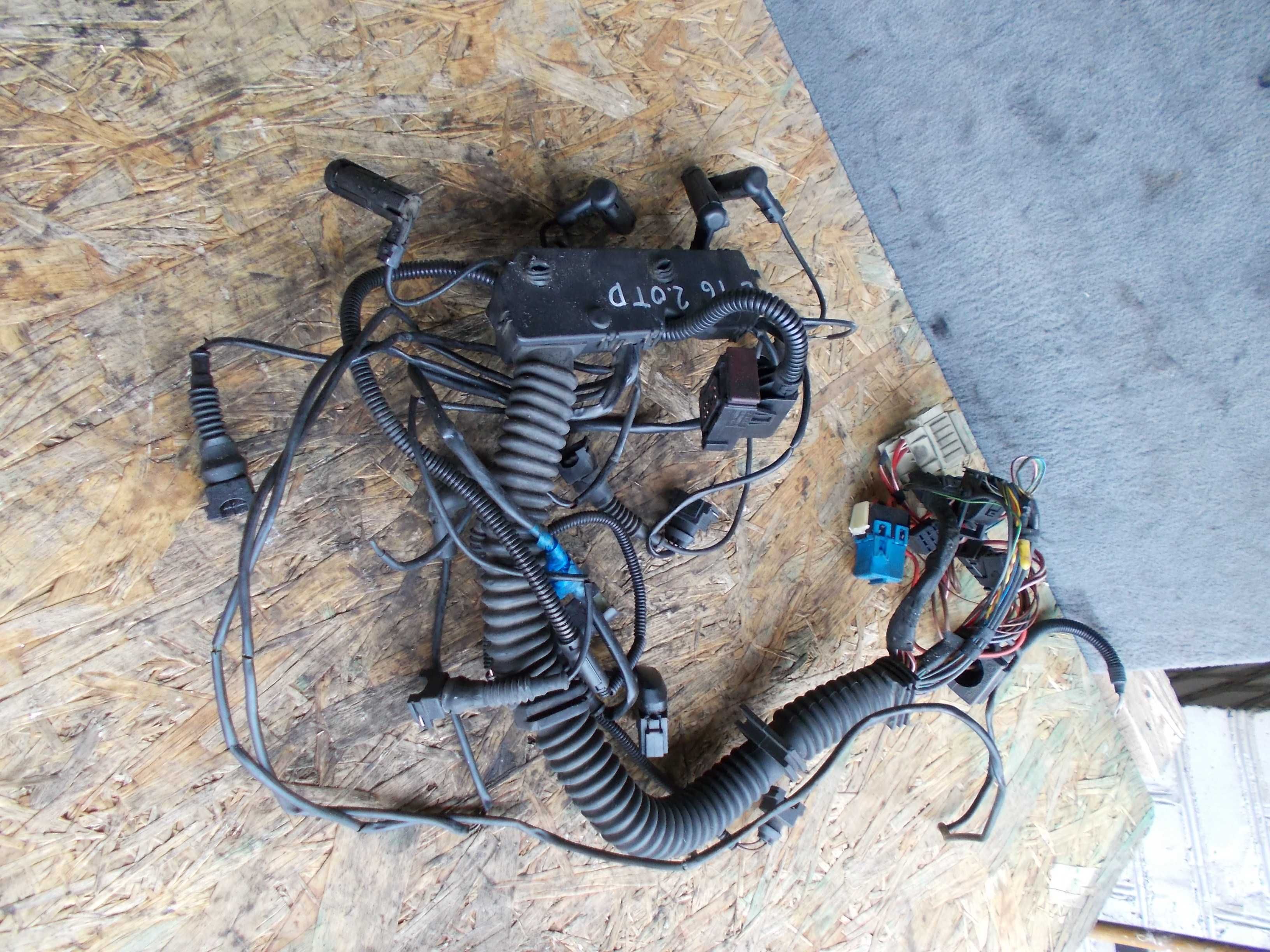 bmw E46 2.0 td 01r instalacja okablowanie silnika 136km
