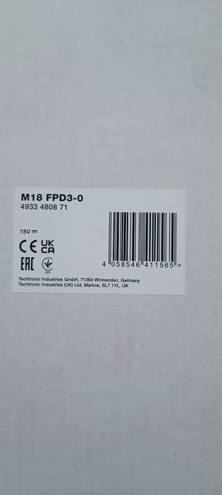 Дрель-шуруповерт аккумуляторная ударная бесщеточная Milwaukee M18 FPD3