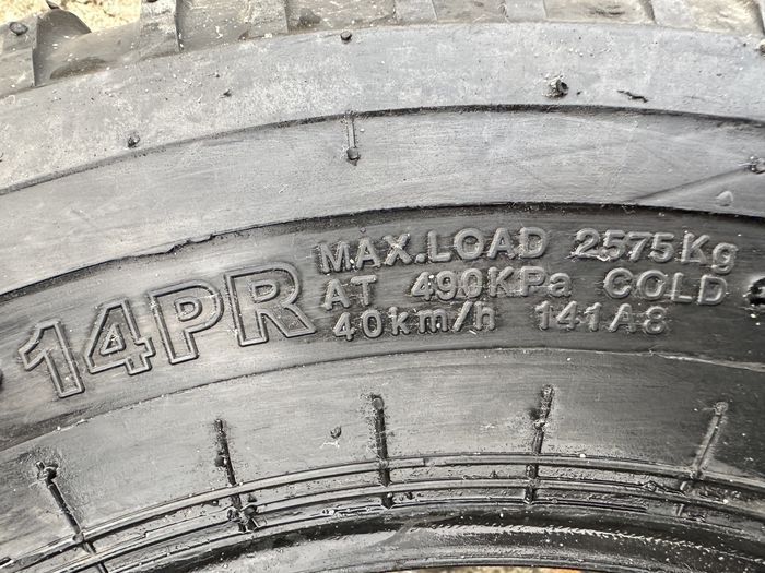 15.0/55-17 . 15/55-17 . 380/55-17 Marcher F-3 14PR 141A8 Nowe Mocne