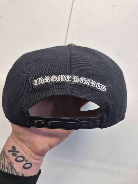 Czapka z prostym daszkiem Chrome Hearts