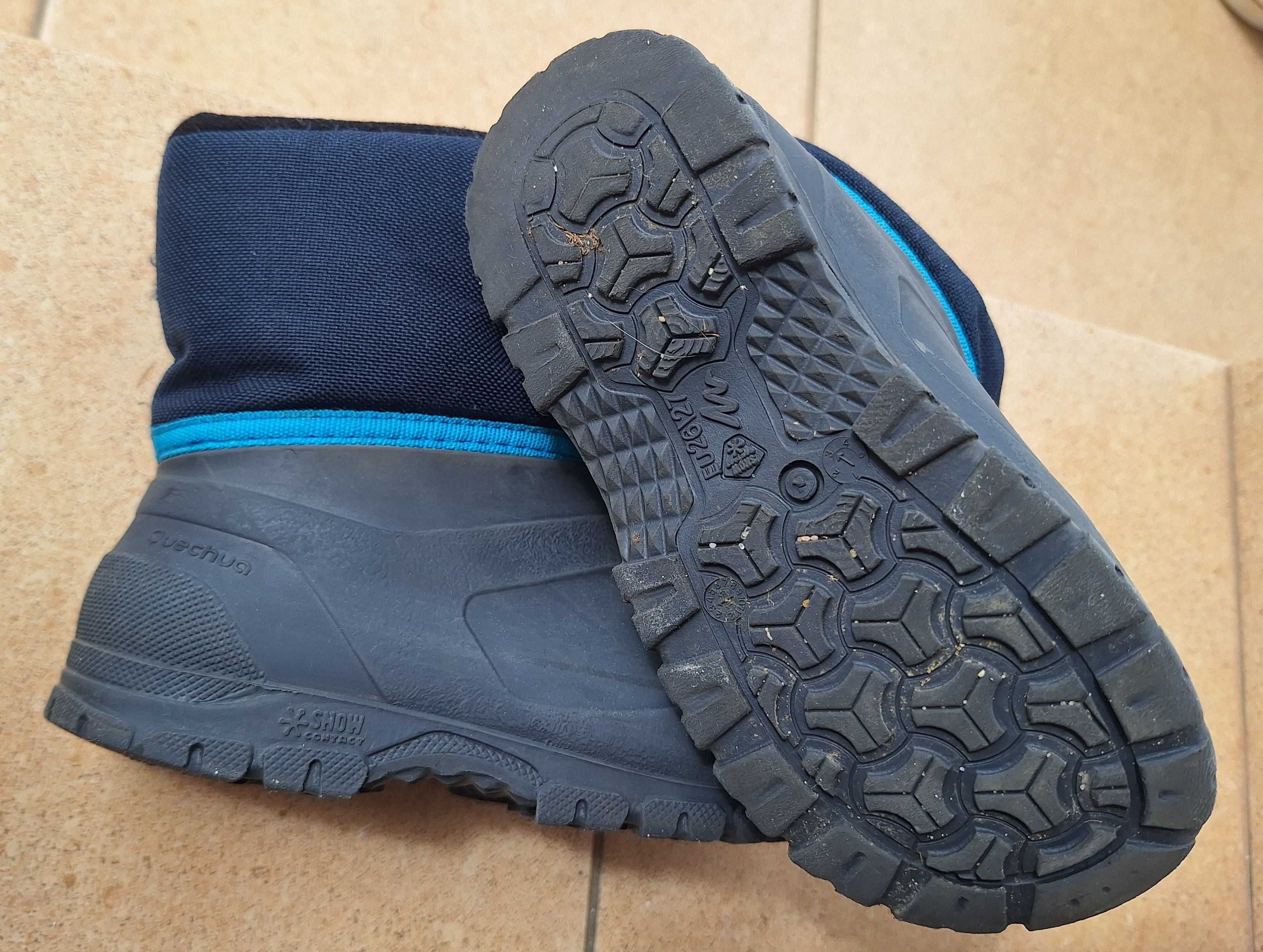 buty dla dzieci Quechua SH100 Warm wodoodporne dziecięce rozmiar 26 27