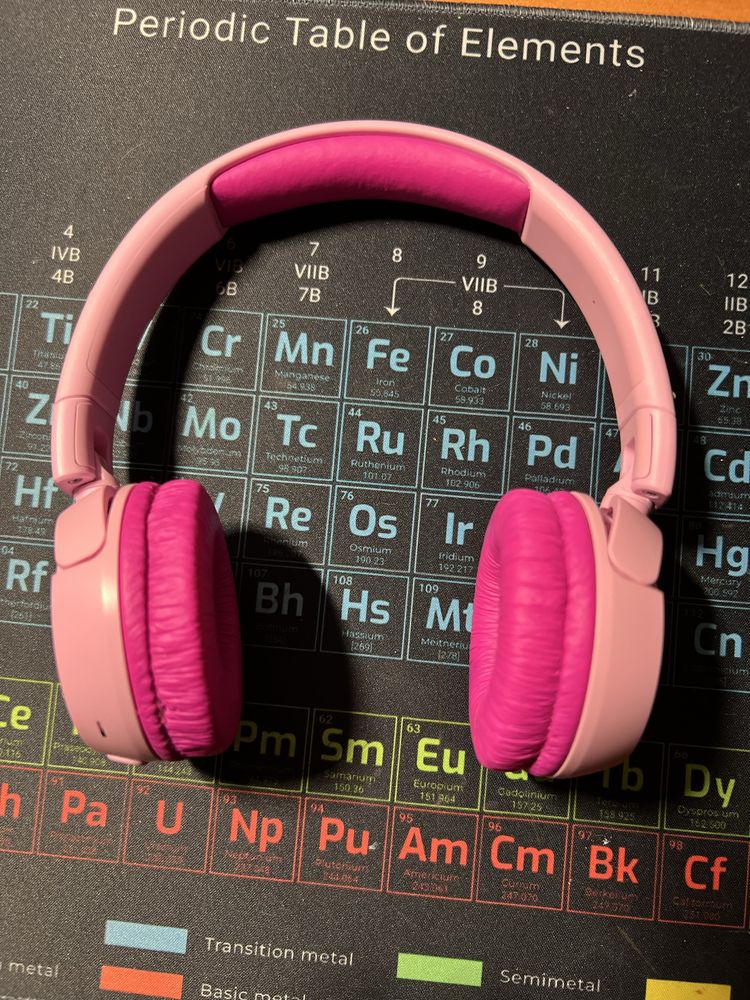 Наушники для детей JBL JR300BT (Pink)