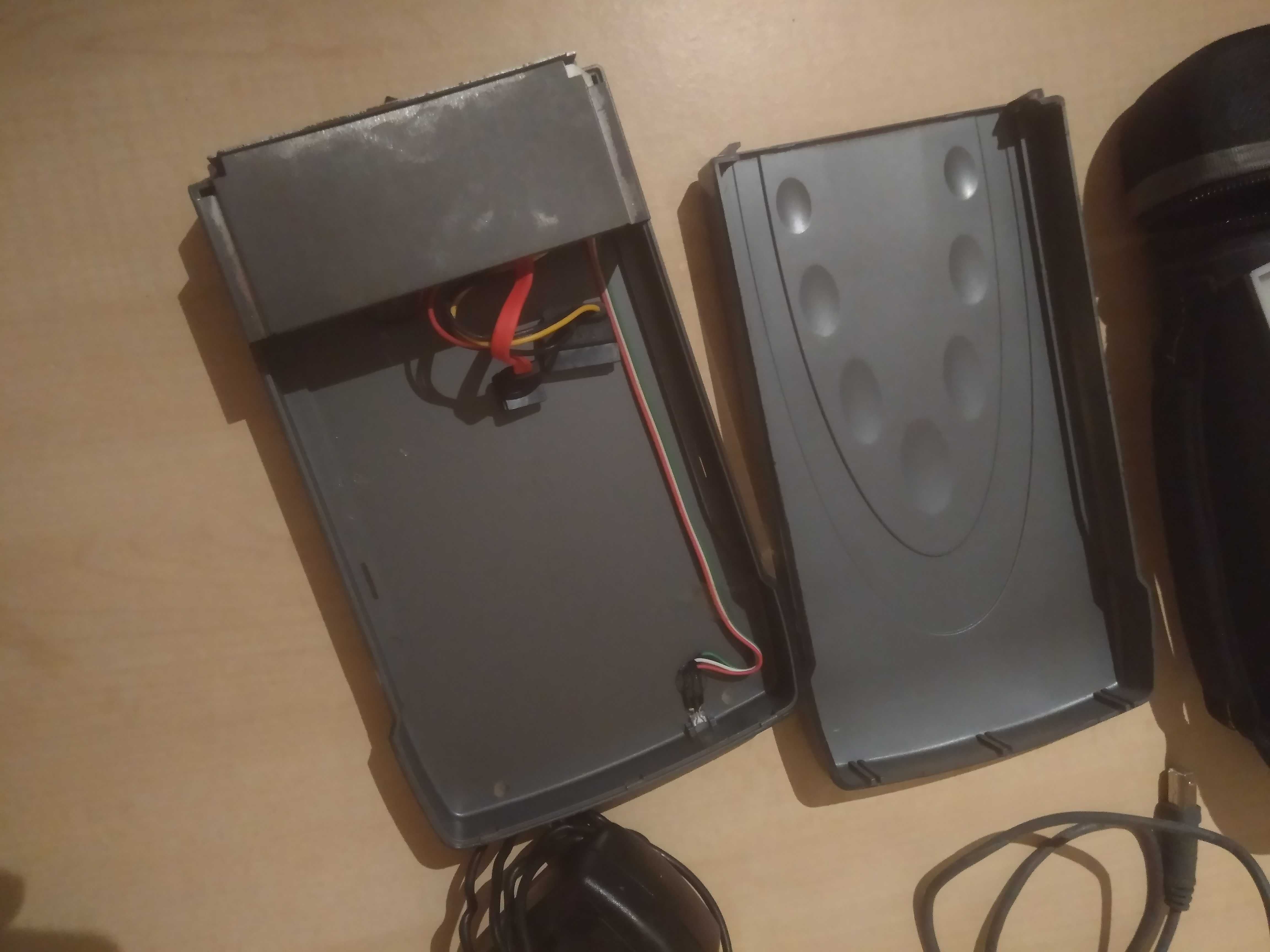Caixa para disco externo + bolsa