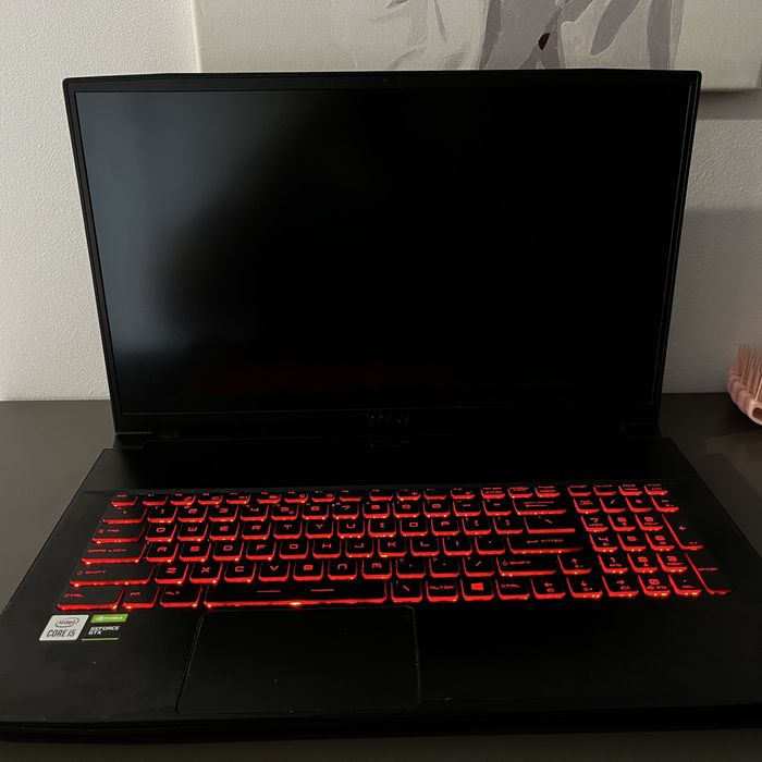 Msi gf75 thin 10sc i5 / gtx 1650 / 512gb ssd / 17,3”