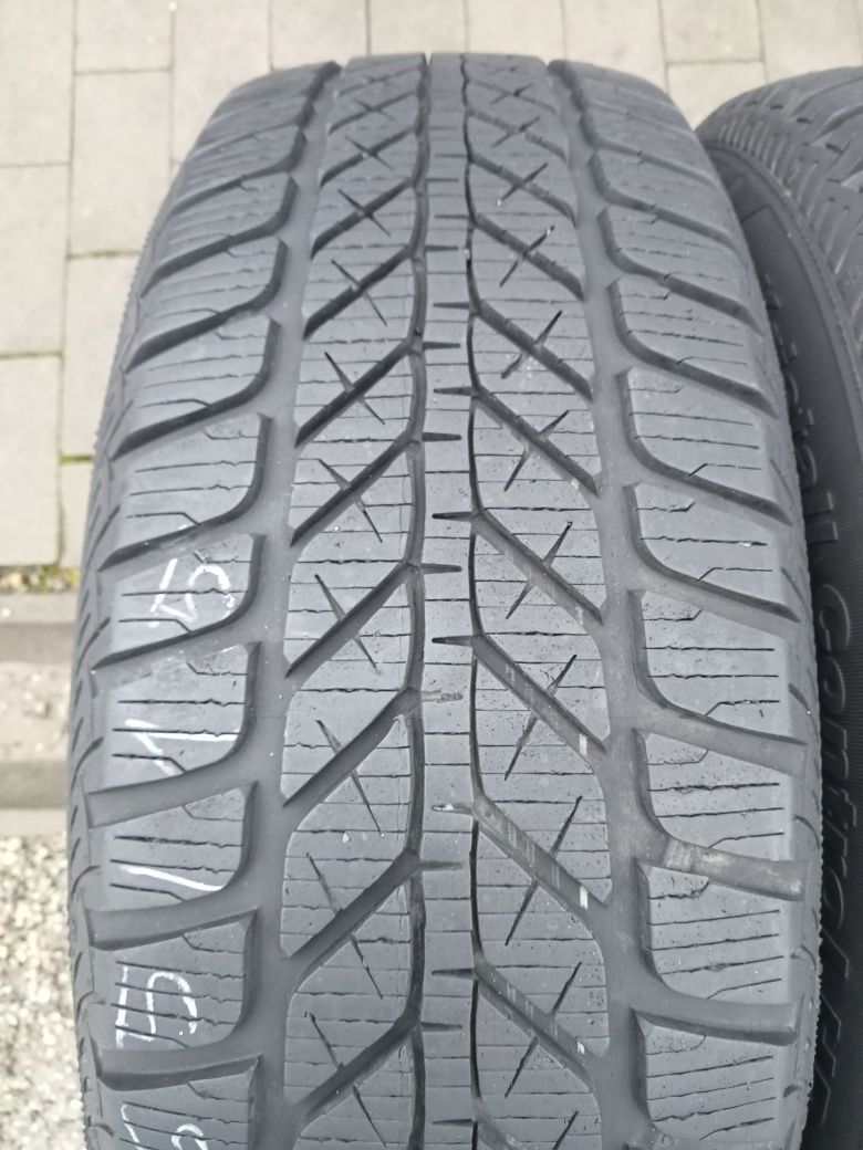 2x Opony Używane Całoroczne 195/65R15 Dębica