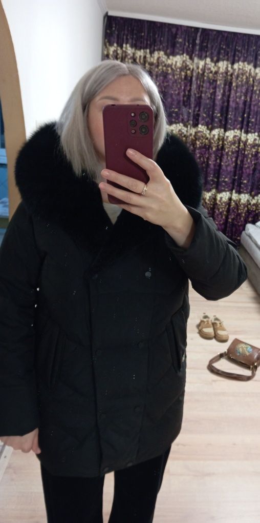 Пуховик женский зимний