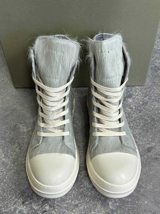 Кеди Rick Owens DRKSHDW laces sneakers ramones geobasket кеды 43 42 40
